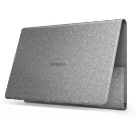 Lenovo Funda para Lenovo Tab Plus 11.5" - (Protección Completa, Diseño Sin Bordes, Dupont Tyvek y Cuero PU) - Color Gris Luna