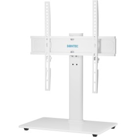 BONTEC Soporte TV Pie para Pantallas de 26-55 Pulgadas LED/LCD/Plasma/Curva/Plana con Gestión de Cables, Soporte Mesa TV