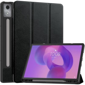 Vakarey para Lenovo Idea Tab Pro Funda con Portalápices,Ultrafina Inteligente Funda para Lenovo Tab Pro 12.7 Pulgadas 2025,Negro