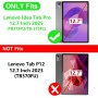Vakarey para Lenovo Idea Tab Pro Funda con Portalápices,Ultrafina Inteligente Funda para Lenovo Tab Pro 12.7 Pulgadas 2025,Negro