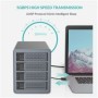 Yottamaster-carcasa SATA HDD SSD de 2,5 pulgadas, caja externa para di
