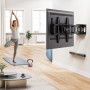 Alphamount Soporte TV Pared Movimiento Completo para Televisores 37 a 75 Pulgadas, Soporte TV Inclinable y Giratorio con Brazos