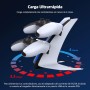 NexiGo Cargador de Controlador PS5 edición Especial, estación de Carga inalámbrica con Dos Puertos USB C, Base de Carga rápida