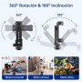 SYNCWIRE Adaptador de Trípode para Smartphone, Soporte Movil Tripode con 2 Zapatas Frías, Base Combinada con Tornillo de 1/4" y