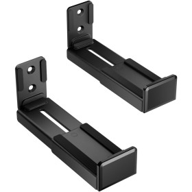 SOPORTE UNIVERSAL DE PARED AISENS PARA BARRA DE SONIDO NEGRO