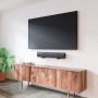 SOPORTE UNIVERSAL DE PARED AISENS PARA BARRA DE SONIDO NEGRO