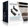 SOPORTE UNIVERSAL DE PARED AISENS PARA BARRA DE SONIDO NEGRO