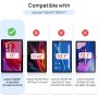 Gerutek Funda Anticaída para Lenovo Tab 10,1 Pulgadas 2025, (TB-311FU/311XU), Carcasa Rugosa con Soporte 360° Giratorio, Correa