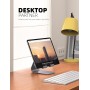 Soporte Tablet, Lamicall Multiángulo Soporte Tablet - Soporte Ajustable para Tablets para 2022 iPad Pro 12.9, 11, 10.5, 9.7,
