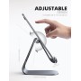 Soporte Tablet, Lamicall Multiángulo Soporte Tablet - Soporte Ajustable para Tablets para 2022 iPad Pro 12.9, 11, 10.5, 9.7,