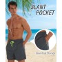 Bañador Hombre Secado Rápido Bañadores Hombre Traje de Baño Estilo Básico Bañadores para Hombre