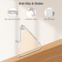 Gritin Soporte Móvil Mesa, Ajustable Soporte Móvil Soporte Dock Base Aleación de Aluminio para iPhone 15/14/13/12 /X / 8 Plus,