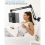 Soporte Tablet Cama,Soporte iPad Cama 360 ° Giratorio,soporte ipad Pro 12.9 Aire Mini,Switch,soporte para tableta,tableta de