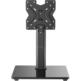 Perlegear Soporte Giratorio Universal para TV, Soporte de Mesa para televisores/Monitores/PC de 19-43 Pulgadas, Soporte de TV