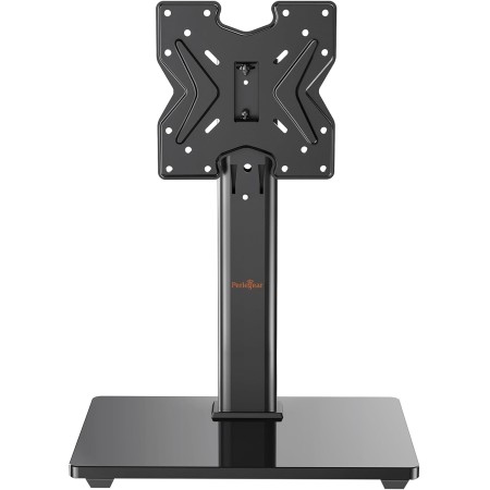 Perlegear Soporte Giratorio Universal para TV, Soporte de Mesa para televisores/Monitores/PC de 19-43 Pulgadas, Soporte de TV