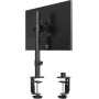 Pholiten Soporte Monitor para Pantallas de 13 a 32 Pulgadas, hasta 10kg, 2 Opciones de Montaje, Inclinación Ajustable Altura