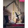 ULANZI Soporte Tablet Cama, 360° Giratorio, Aluminio para iPad 2021 Pro 9.7, 10.5, 12.9, Air Mini 3, 4, 5, Samsung Tab y Huawei