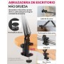 ULANZI Soporte Tablet Cama, 360° Giratorio, Aluminio para iPad 2021 Pro 9.7, 10.5, 12.9, Air Mini 3, 4, 5, Samsung Tab y Huawei