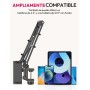 ULANZI Soporte Tablet Cama, 360° Giratorio, Aluminio para iPad 2021 Pro 9.7, 10.5, 12.9, Air Mini 3, 4, 5, Samsung Tab y Huawei