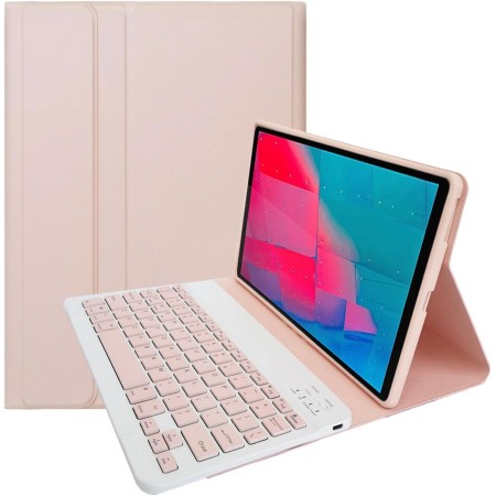 leleyo Funda Teclado para Tablet Lenovo Tab M10 Plus de 10,3 Pulgadas FHD (TB-X606F/TB-X606X) / K10 (TB-X6C6) Cover Inteligente