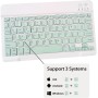 leleyo Funda Teclado para Tablet Lenovo Tab M10 Plus de 10,3 Pulgadas FHD (TB-X606F/TB-X606X) / K10 (TB-X6C6) Cover Inteligente