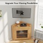BONTEC Soporte TV Pared para Monitors y Televisores de LCD/LED/Plasma de 13-30 Pulgadas de hasta 15 kg, Soporte Monitor Pared