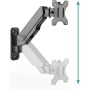 DIGITUS soporte de pared para monitor LCD/LED de hasta 81cm (32"), soporte de fijación, 18kg carga máxima, VESA 75x75 & 100x100