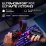 HyperX Cloud II Wireless – Auriculares inalámbricos para PC, PS4, PS5*, Nintendo Switch, batería duradera de hasta 30 horas,