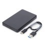 Carcasa de disco duro portátil USB 3,1 tipo C, caja de HDD móvil de 2,
