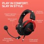 HyperX Cloud II Wireless – Auriculares inalámbricos para PC, PS4, PS5*, Nintendo Switch, batería duradera de hasta 30 horas,