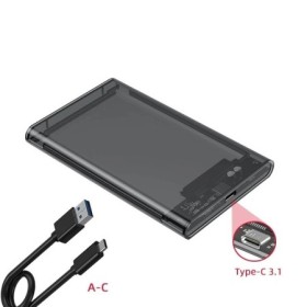 UTHAI TM05 Caja transparente tipo C Caja HDD 3,1 Notebook 2,5 pulgadas
