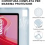 IVEOPPE Funda Lenovo Tab M11 con Teclado, Lenovo Tab M11 Funda Teclado, Capa Teclado Español Ñ Desmontable Inalámbrico Bluetooth
