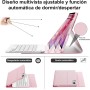 IVEOPPE Funda Lenovo Tab M11 con Teclado, Lenovo Tab M11 Funda Teclado, Capa Teclado Español Ñ Desmontable Inalámbrico Bluetooth