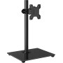 BONTEC Soporte Monitor de Brazo Único para Pantalla de 13-32 Pulgadas, Soporte para Monitor con Giratorio de Inclinación y