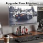 BONTEC Soporte Monitor de Brazo Único para Pantalla de 13-32 Pulgadas, Soporte para Monitor con Giratorio de Inclinación y