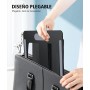 Glangeh Soporte Portatil Mesa Ajustable, Aleación de Aluminio Ergonómico Elevador Portatil Ventilado, Plegable Soportes para