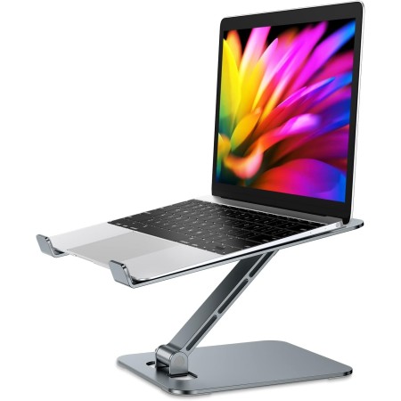 Babacom Soporte Portatil Mesa Plegable,Elevador Laptop Stand con Altura Ajustable,Soportes Libros Cocina,Soporte Mesa Ordenador