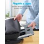 Babacom Soporte Portatil Mesa Plegable,Elevador Laptop Stand con Altura Ajustable,Soportes Libros Cocina,Soporte Mesa Ordenador