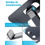 Babacom Soporte Portatil Mesa Plegable,Elevador Laptop Stand con Altura Ajustable,Soportes Libros Cocina,Soporte Mesa Ordenador