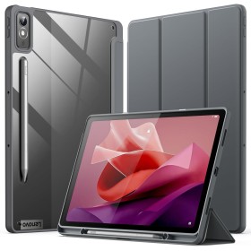 JETech Funda para Lenovo Tab P12 12,7 Pulgadas (2023 Modelo, TB370FU / TB371FU) con Soporte para Stylus, Clara Transparente PC