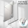 JETech Funda para Lenovo Tab P12 12,7 Pulgadas (2023 Modelo, TB370FU / TB371FU) con Soporte para Stylus, Clara Transparente PC
