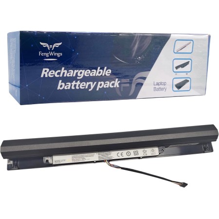 FengWings® 2600mAh 14.4V 37Wh L15L4A01 L15M4A01 L15S4A01 L15S4E01 4INR19/66 Batería de portátil para Lenovo IdeaPad 100-15IBD