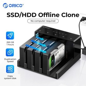 ORICO 5 Bay USB 3,0 a SATA 2,5/3,5 pulgadas HDD estación de acoplamien