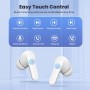 Auriculares Inalámbricos Bluetooth 5.3, 2024 HiFi Estéreo Con 4 ENC Cancelación Ruido, 50H, Dual LED Pantalla, IP7 Impermeable,