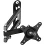 Suptek Soporte TV Pared, Soporte Monitor Pared para Más de 15-32 Pulgadas de hasta 13 kg, Puede Girarse/Inclinarse/Extenderse