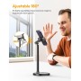 ULANZI Soporte para Movil Mesa Ajustable, Soporte Movil Escritorio Multiángulo para Escritorio Compatible con iPhone 14 13 12 11