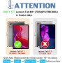 Nanhent Funda con Teclado Español Ñ para Lenovo Tab M11 11 Pulgadas 2024 (TB330FU / TB330XU) Tablet, 9H Protector de Pantalla,