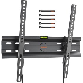 Redbat Soporte TV Pared para Pantallas Planos de 23 a 55 Pulgadas, Soporte Pared TV con Inclinación de Perfil Bajo hasta 45 kg,