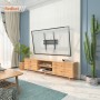 Redbat Soporte TV Pared para Pantallas Planos de 23 a 55 Pulgadas, Soporte Pared TV con Inclinación de Perfil Bajo hasta 45 kg,