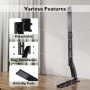 BONTEC Soporte TV Universal para Pantallas 22-65 Pulgadas, Soporte Pie para LED/LCD/Plasma/Curva, Carga Máx. 50 kg y VESA
